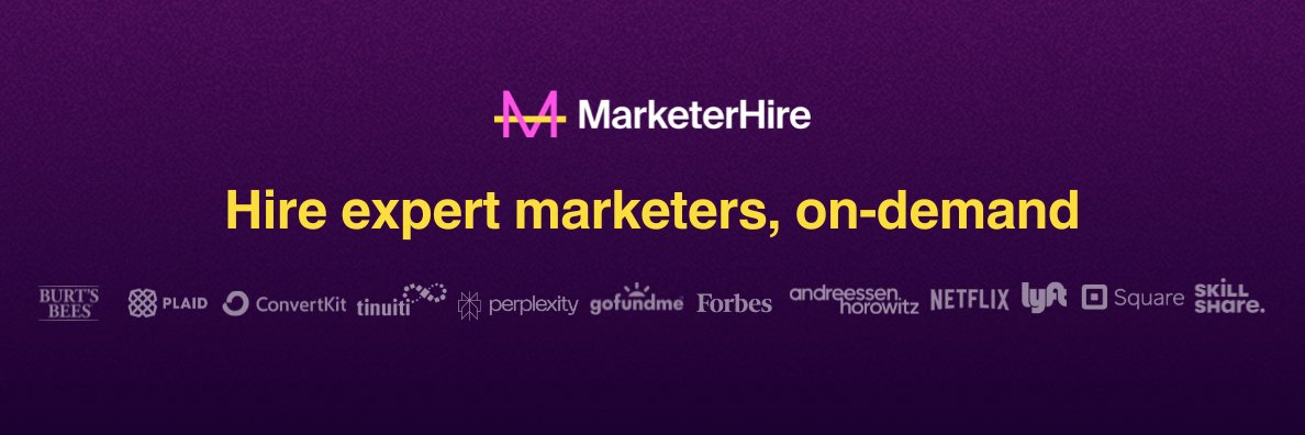 MarketerHire's banner