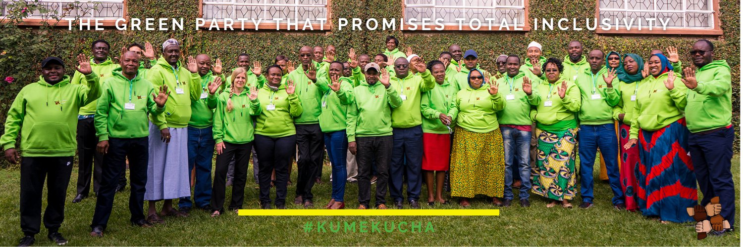 United Green Movement's banner