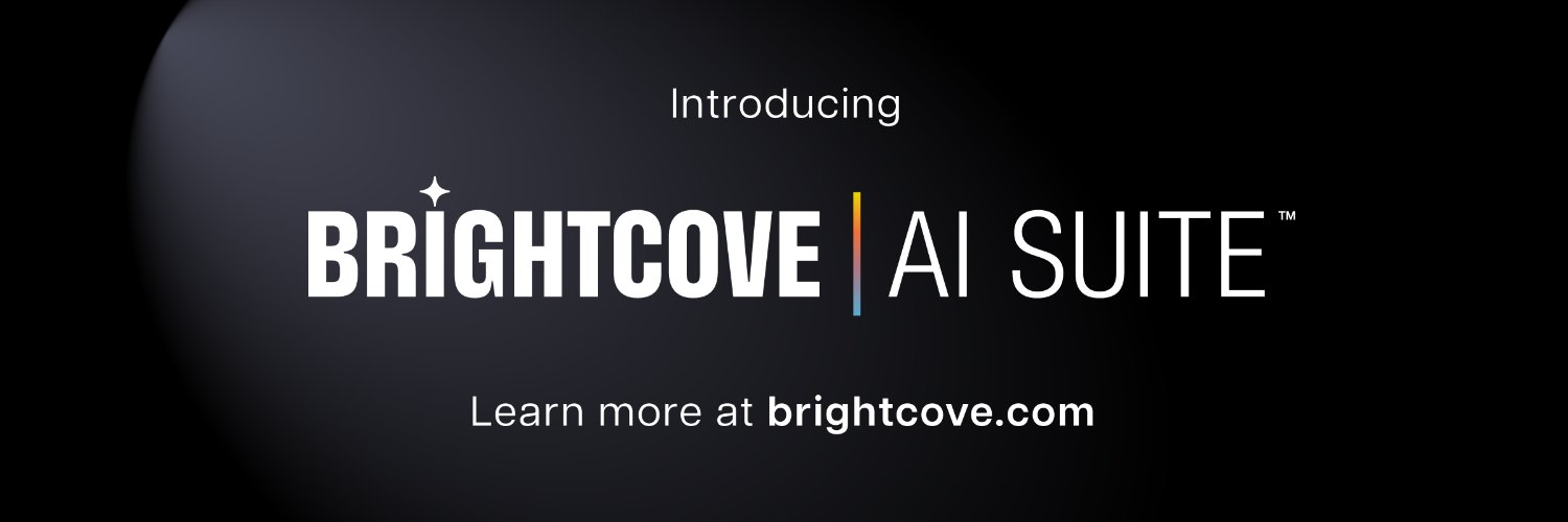 Brightcove's banner