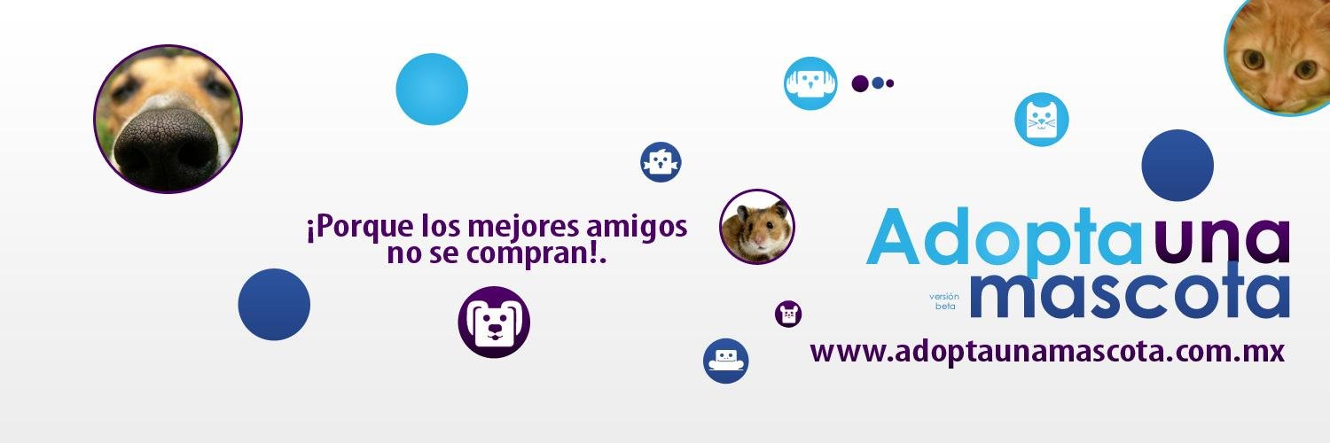 Adopta una mascota's banner