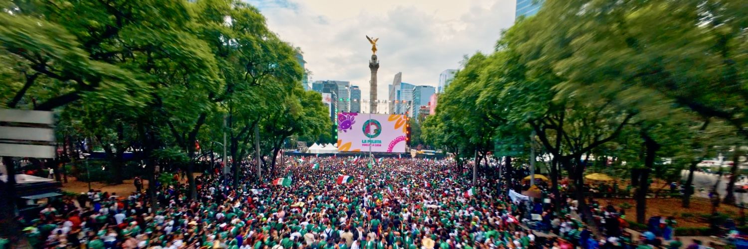 Clara Brugada Molina's banner