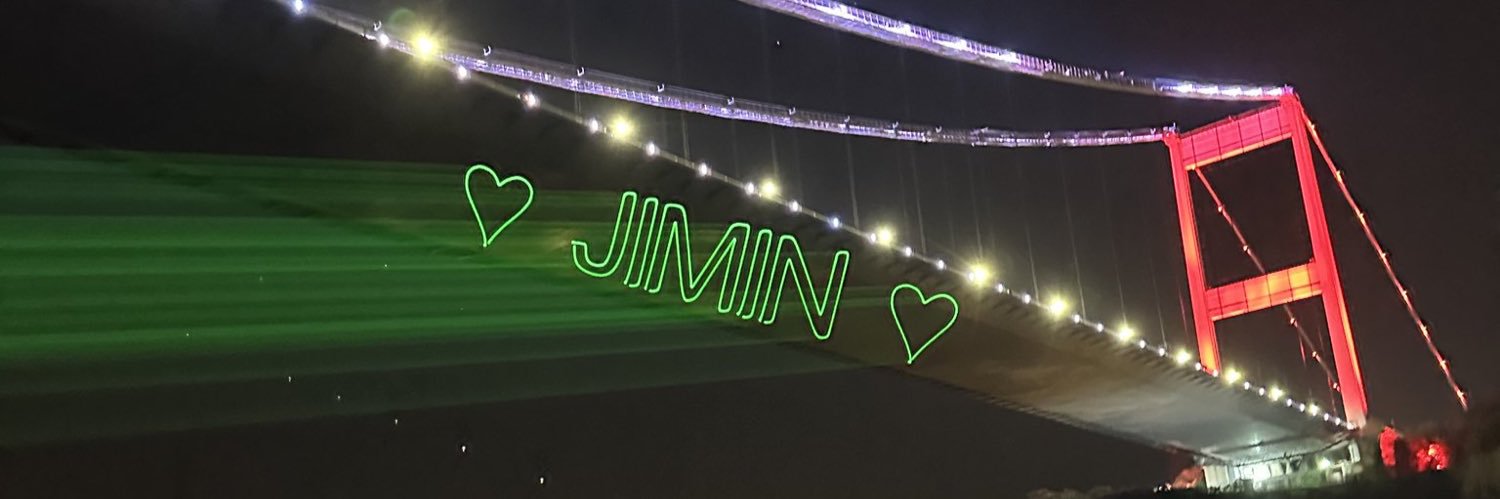 BTS Jimin Türkiye's banner