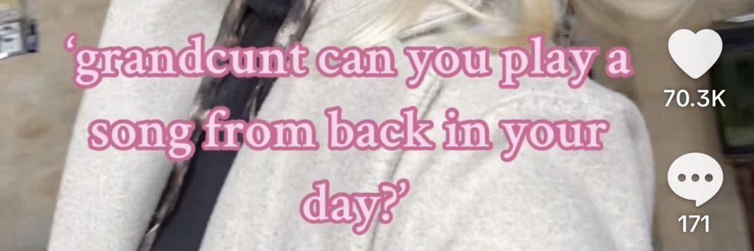 Grandcunt Tay's banner