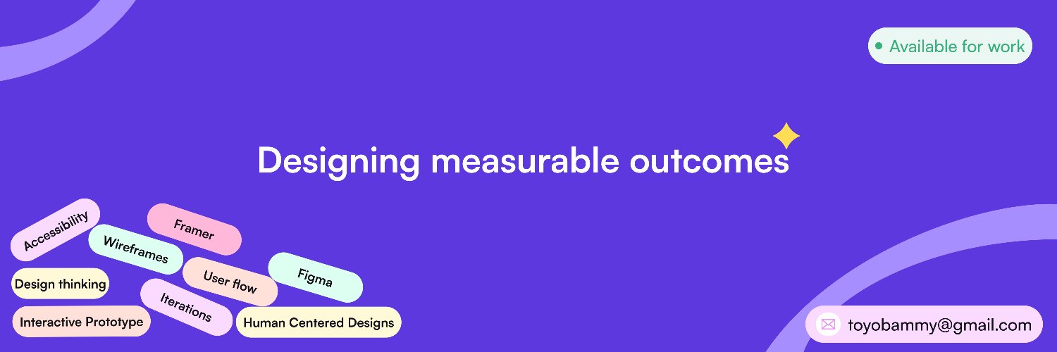 Toyo is a product designer🦄👩🏾‍💻's banner