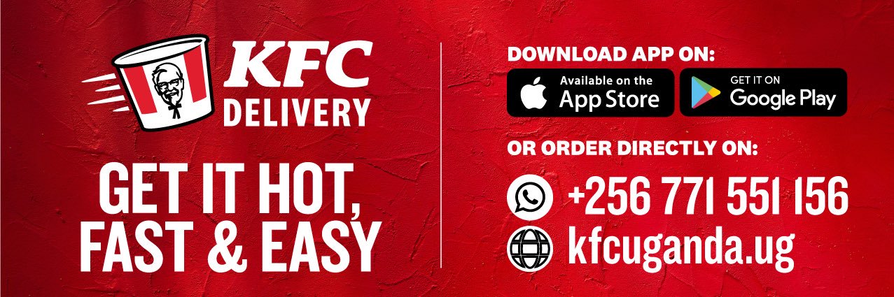 KFC Uganda's banner