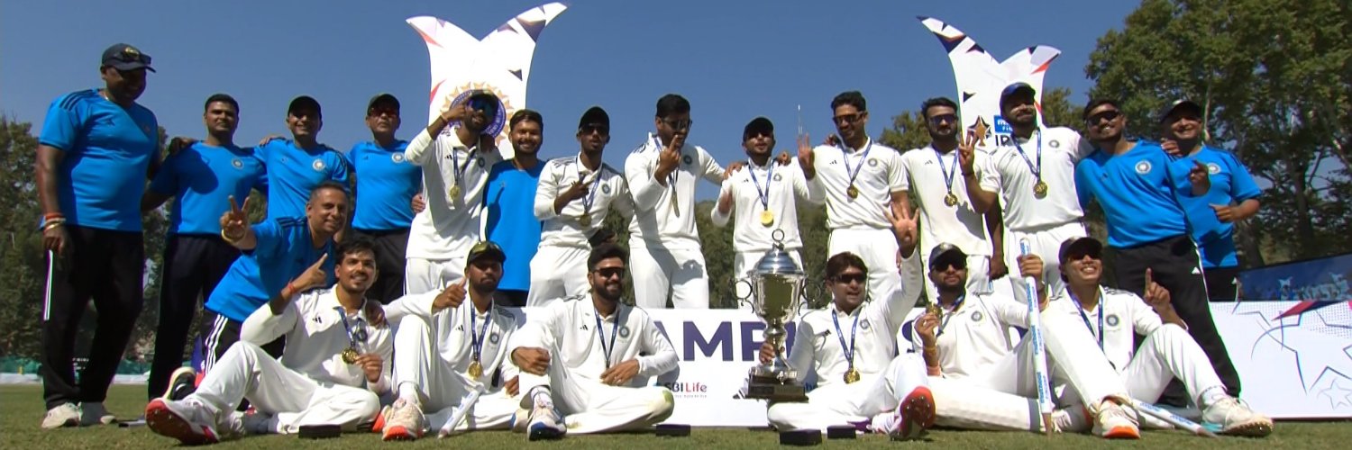 BCCI Domestic's banner