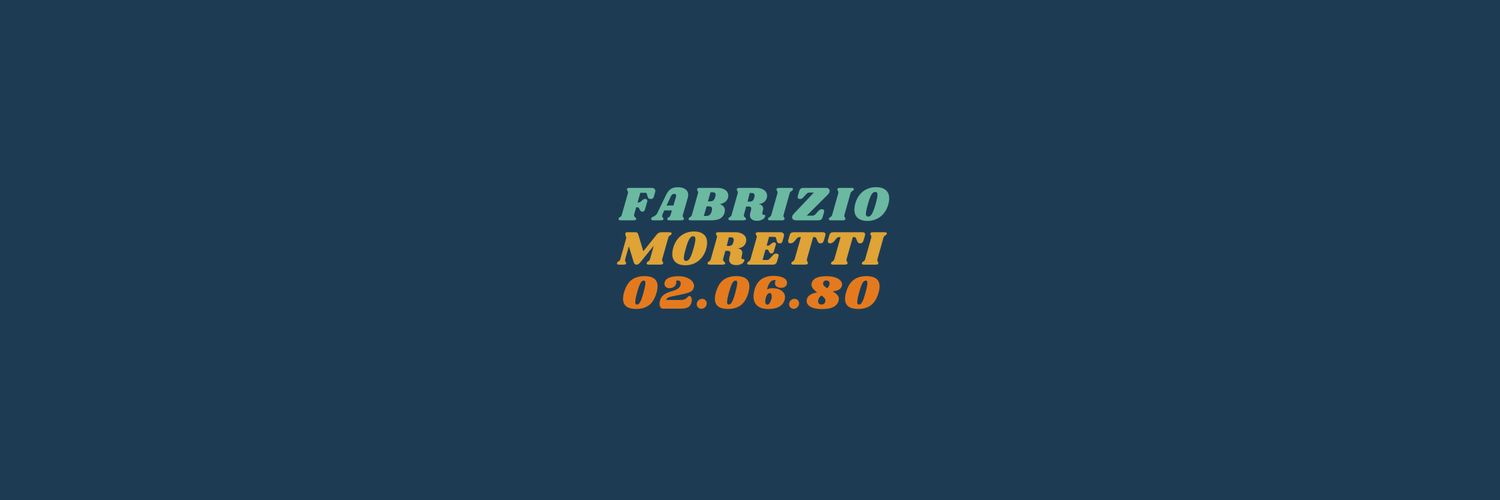fabrizio moretti's banner