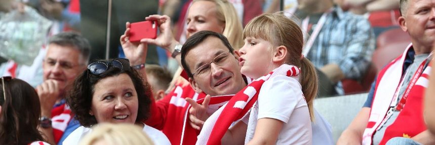 Popieramy Premiera Mateusza Morawieckiego's banner