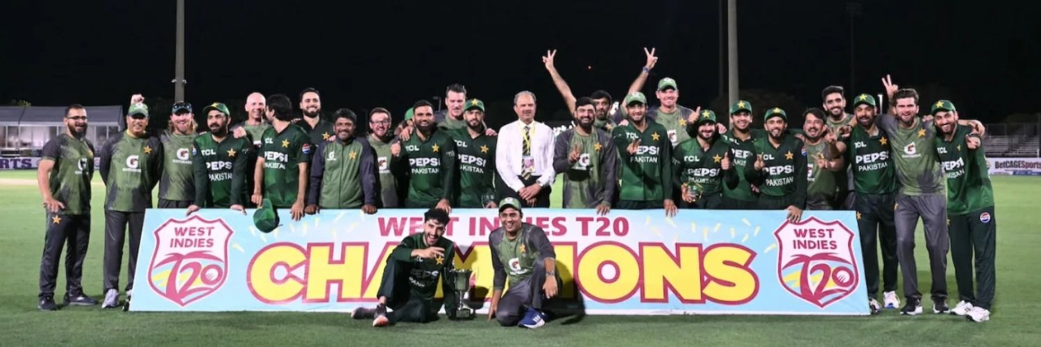 Cricket Pakistan's banner
