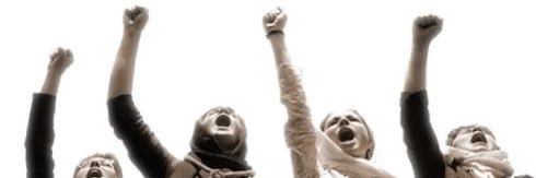 Mina Ahadi's banner