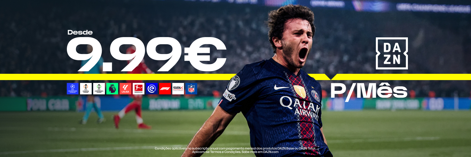 DAZN Portugal's banner