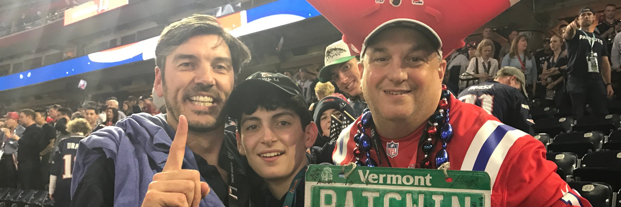 Tim Armstrong's banner