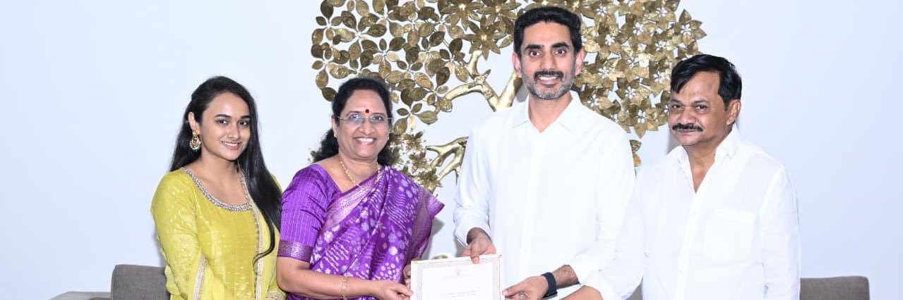 Vasireddy Padma's banner