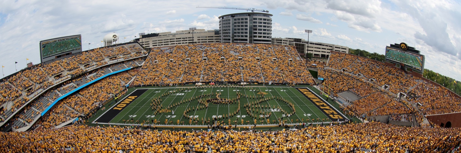 Hawkeye Marching Band's banner