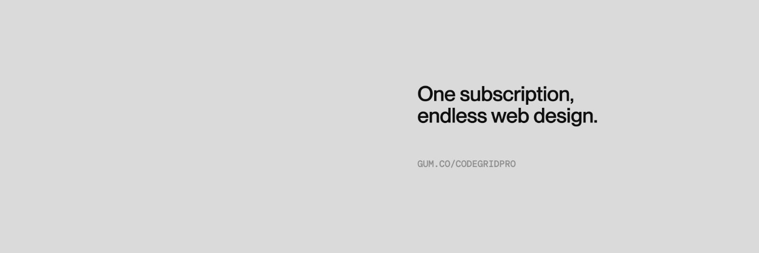 Codegrid's banner