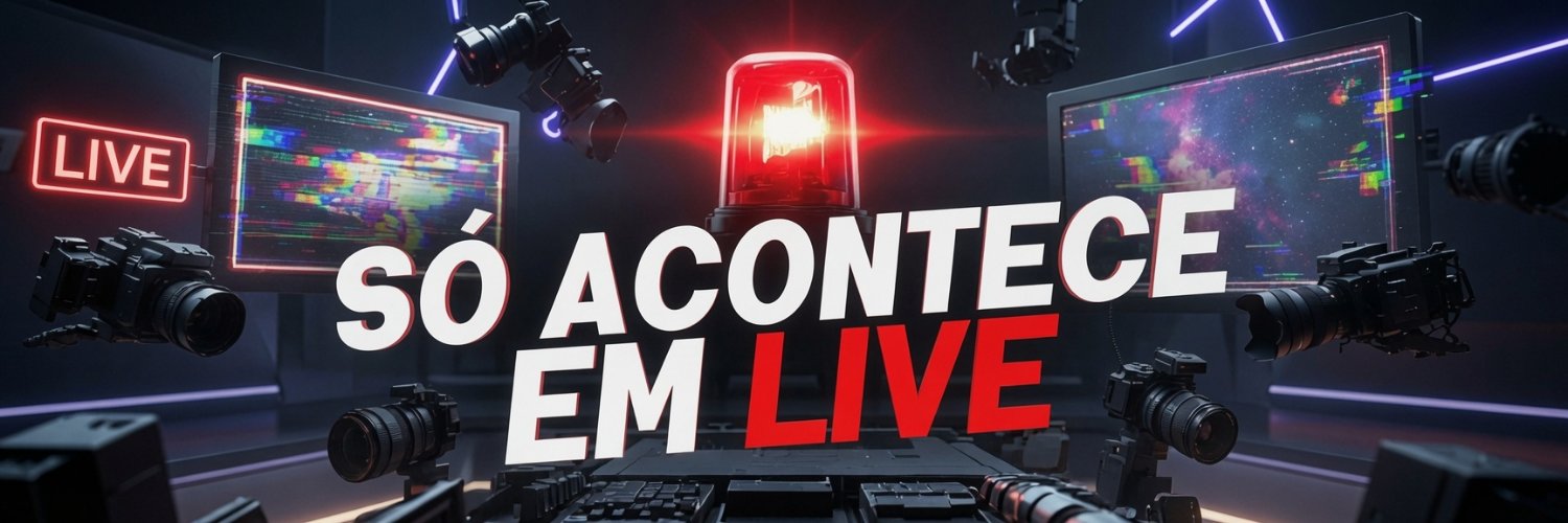 🚨 Só acontece em live's banner