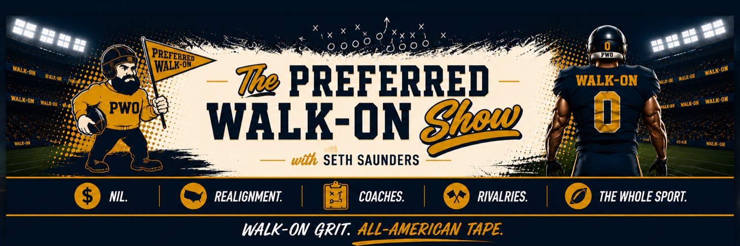 The Preferred Walk-On's banner