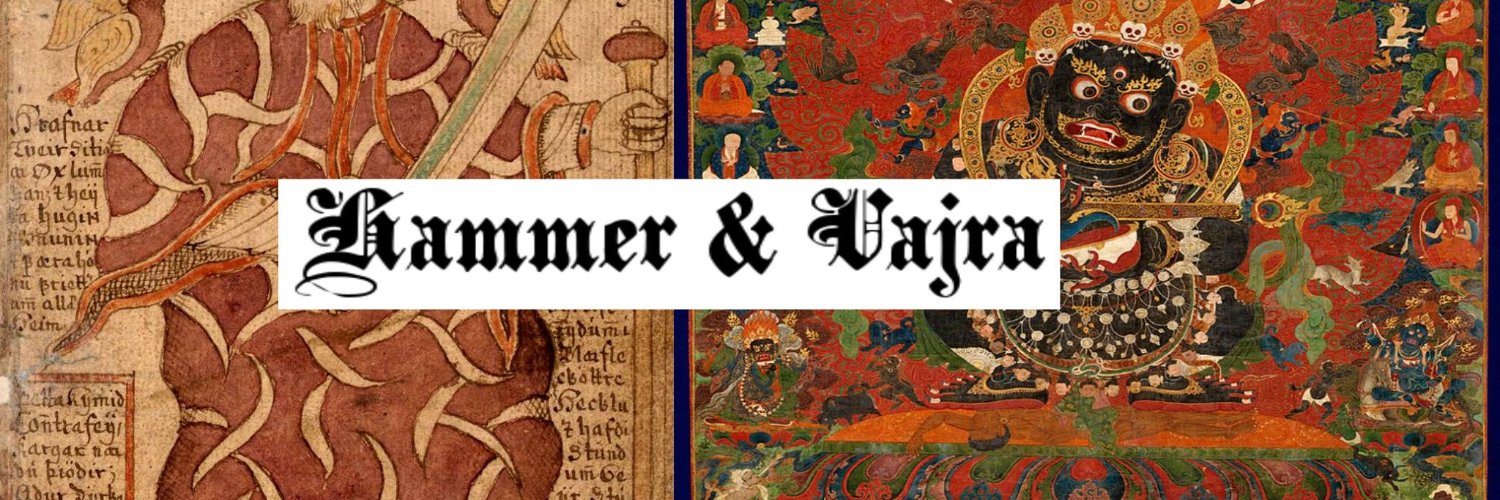 Hammer and Vajra's banner