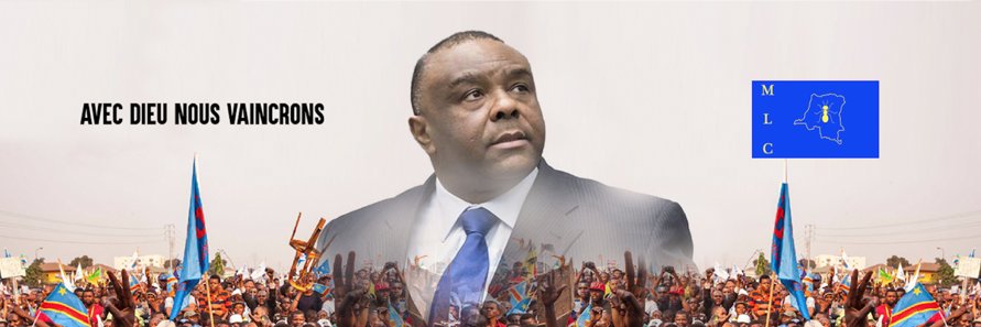 Jean Pierre Bemba's banner