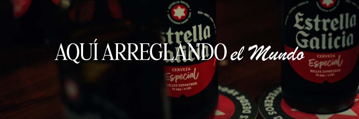 Estrella Galicia's banner
