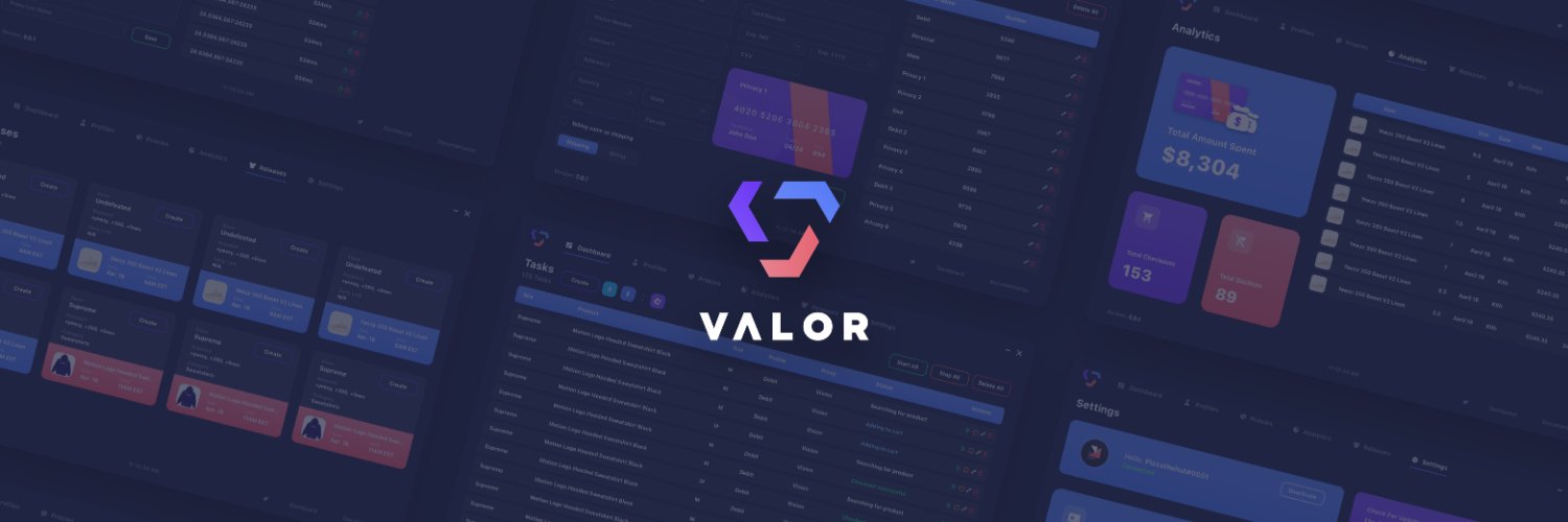 Valor's banner