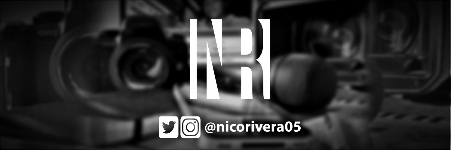 Nicolás Rivera's banner