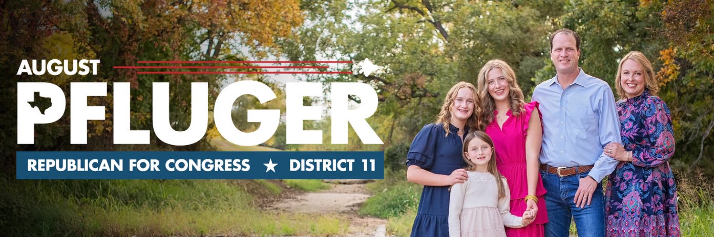 August Pfluger's banner