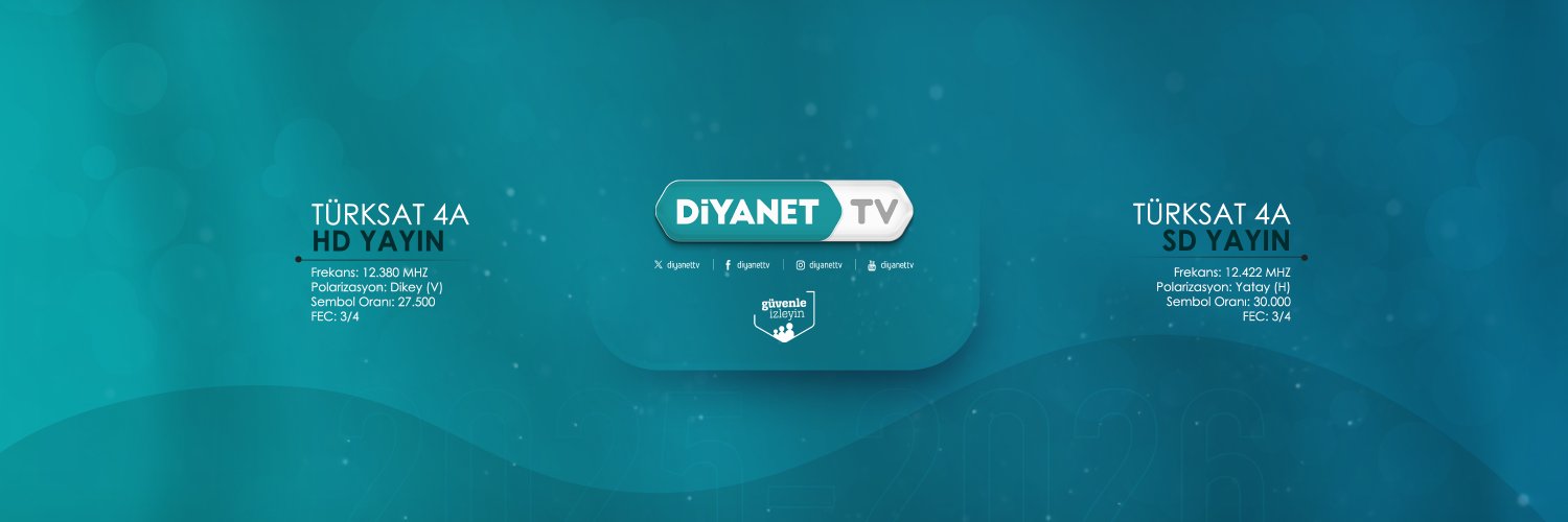 Diyanet TV's banner