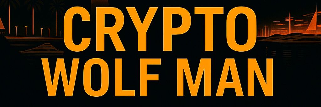 Crypto Wolf Man's banner