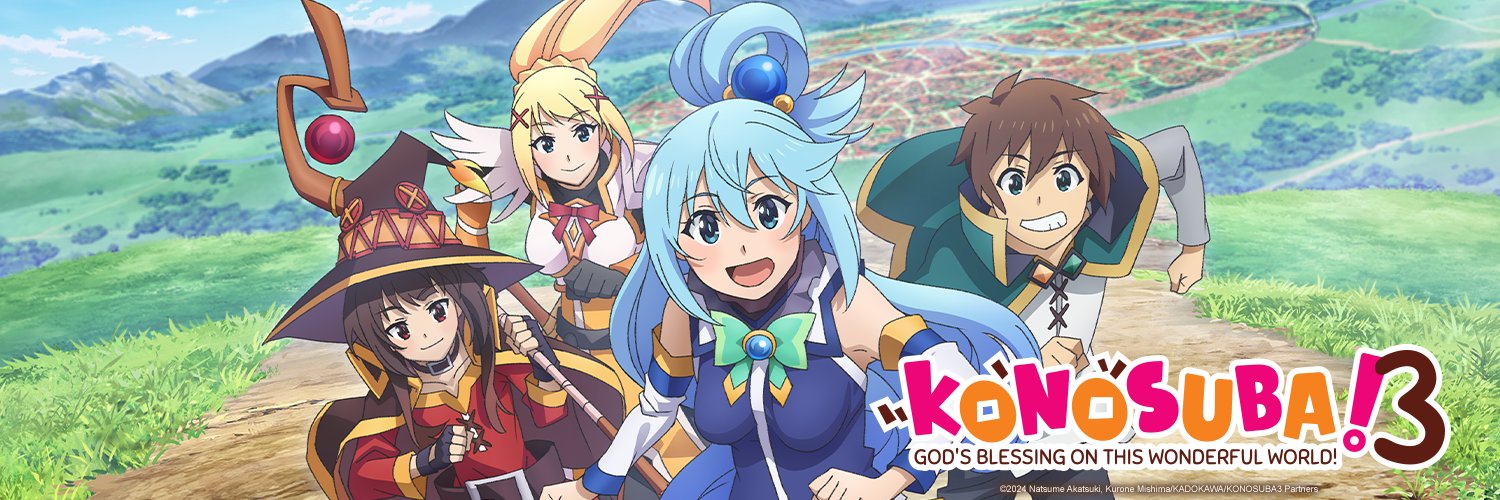 Konosuba's banner
