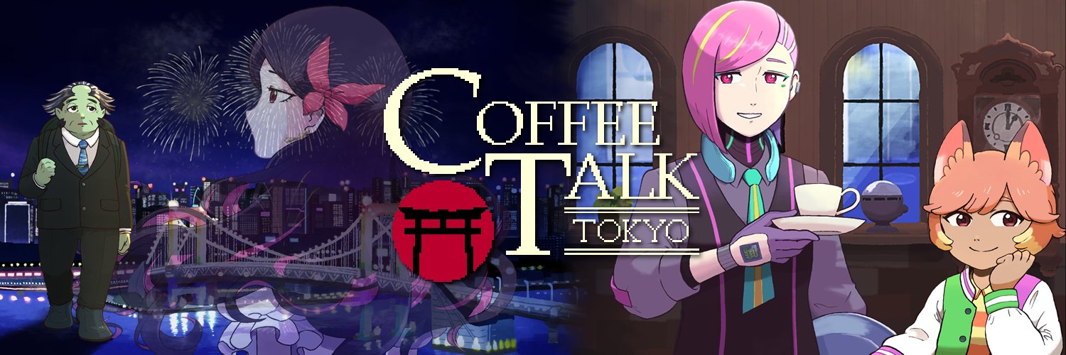 Coffee Talk Tokyo ☕🎆 OUT NOW!'s banner