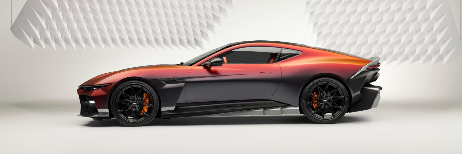 Aston Martin's banner