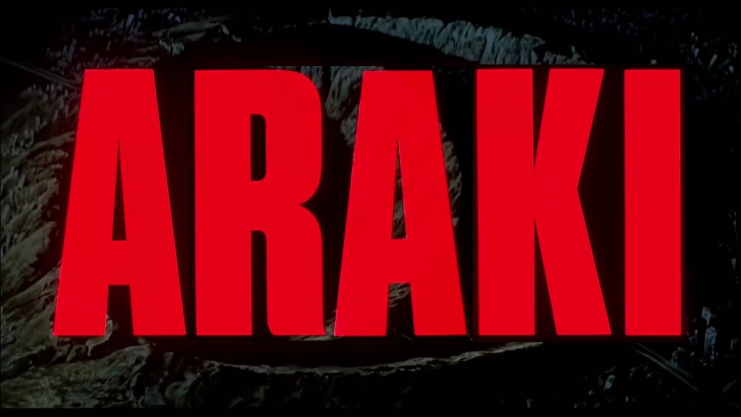 Araki Yasuhiro's banner