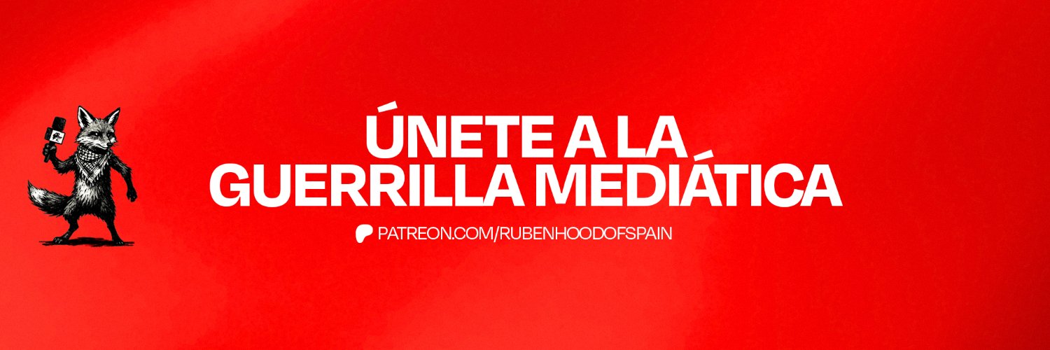 Rubén Hood 🇵🇸's banner