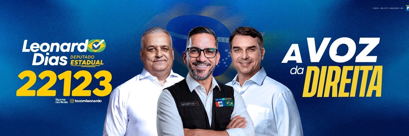 Vereador Leonardo Dias's banner
