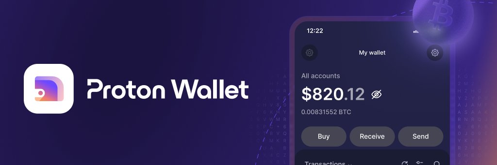 Proton Wallet's banner