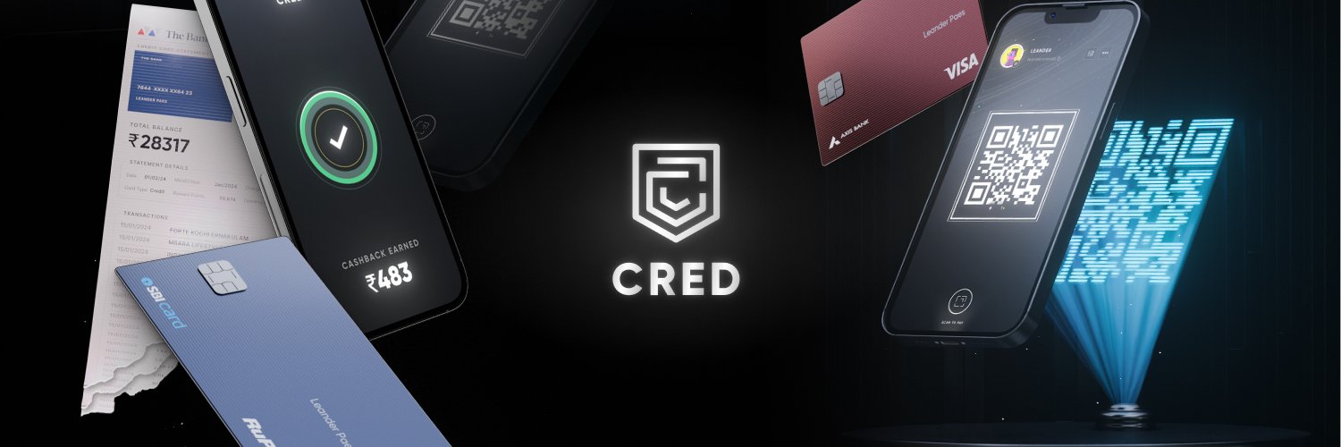 CRED's banner