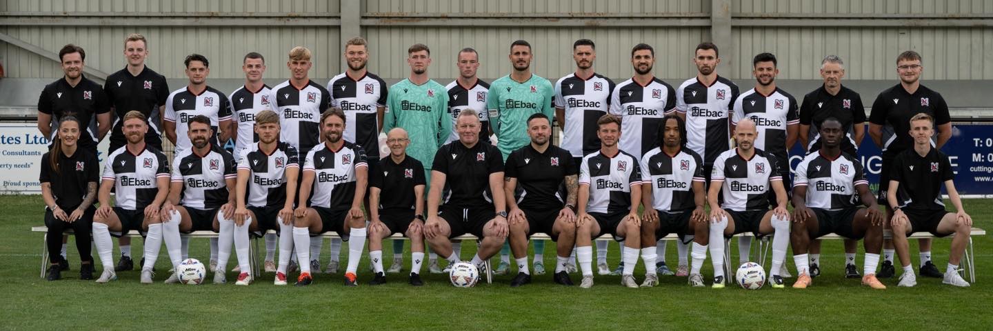 Darlington FC's banner