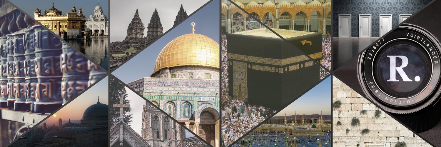 The Review of Religions's banner