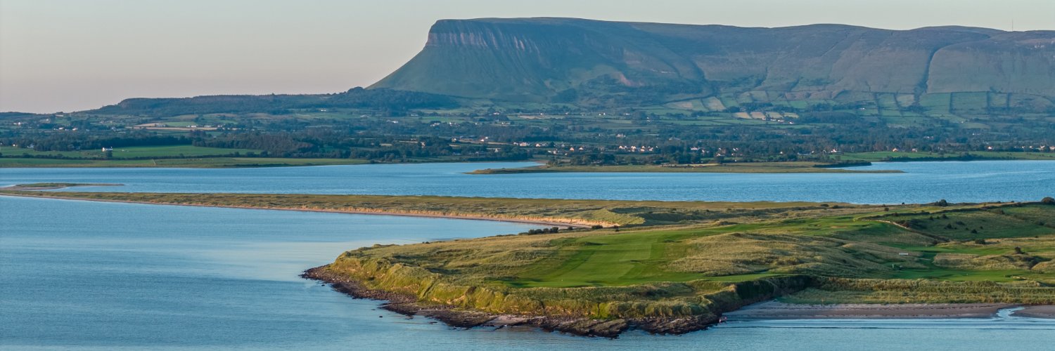 The County Sligo Golf Club's banner