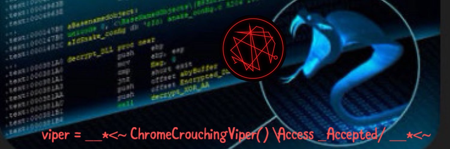 Chrome Crouching Viper's banner