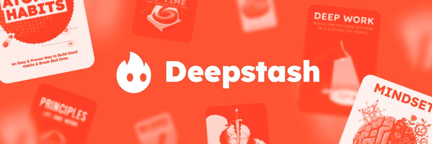 Deepstash's banner