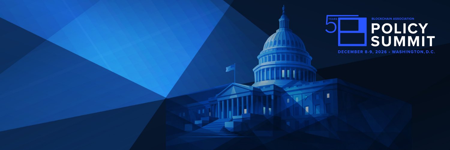 Blockchain Association's banner