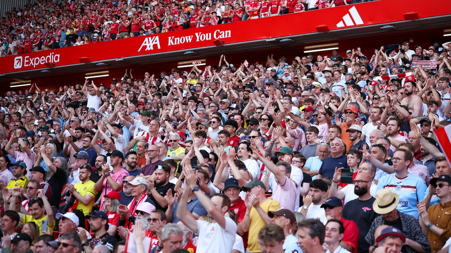 Brentford FC's banner