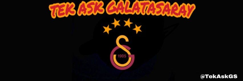 Tek Aşk Galatasaray's banner