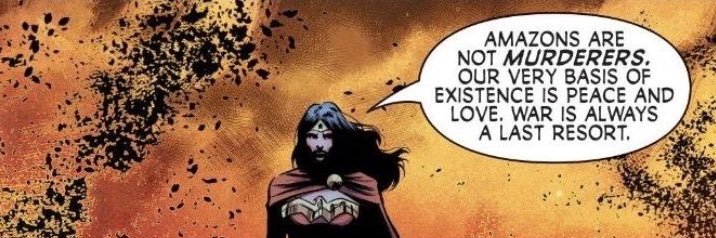 Wonder Woman's banner