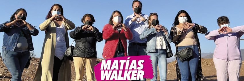 Matías Walker Prieto's banner