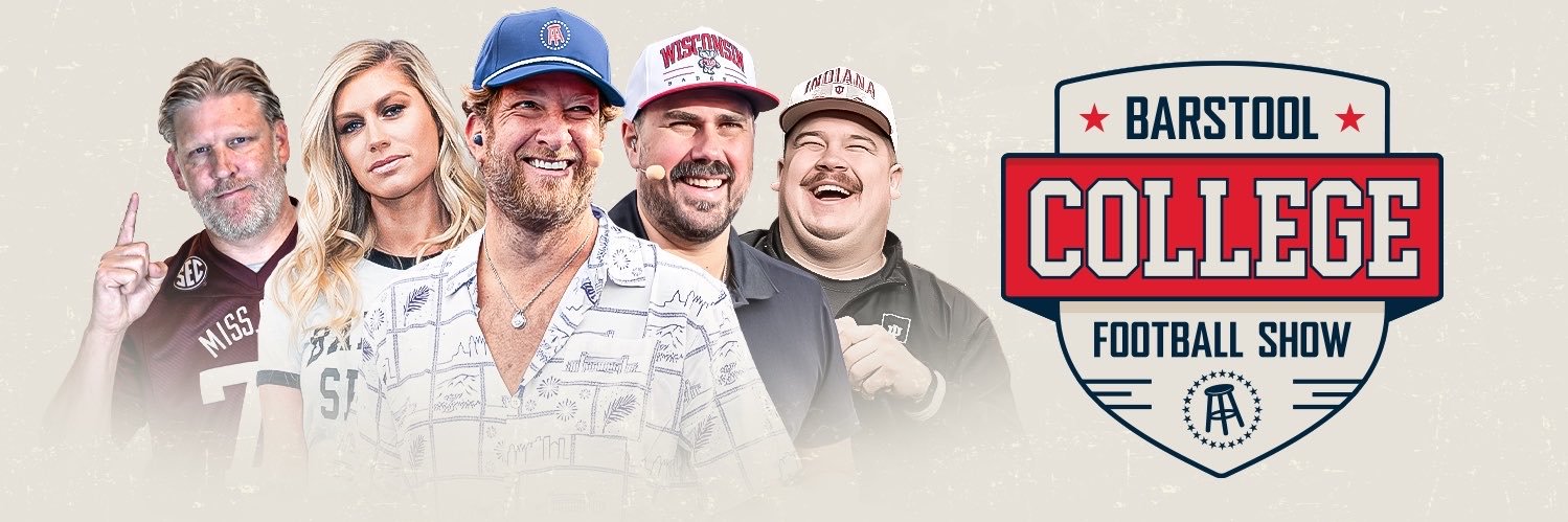 Barstool College Football Show's banner