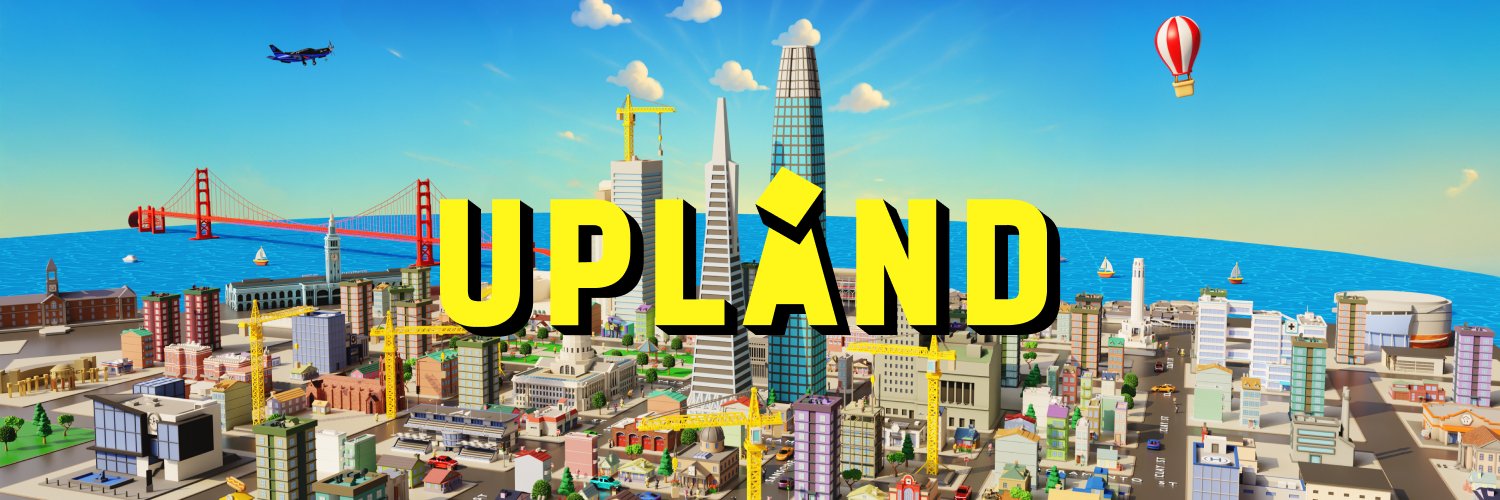 Upland's banner