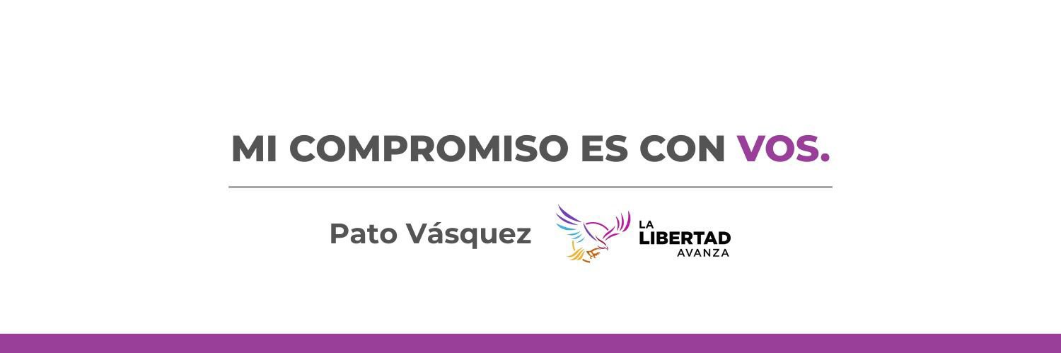 Pato Vásquez's banner